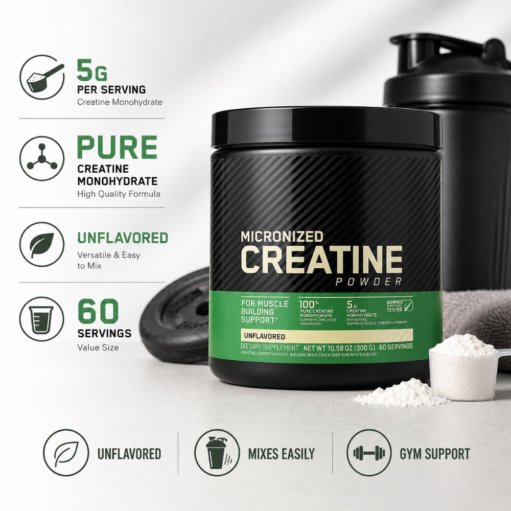 Créatine Monohydrate en Poudre - Nutrition Of Fitness avis et prix