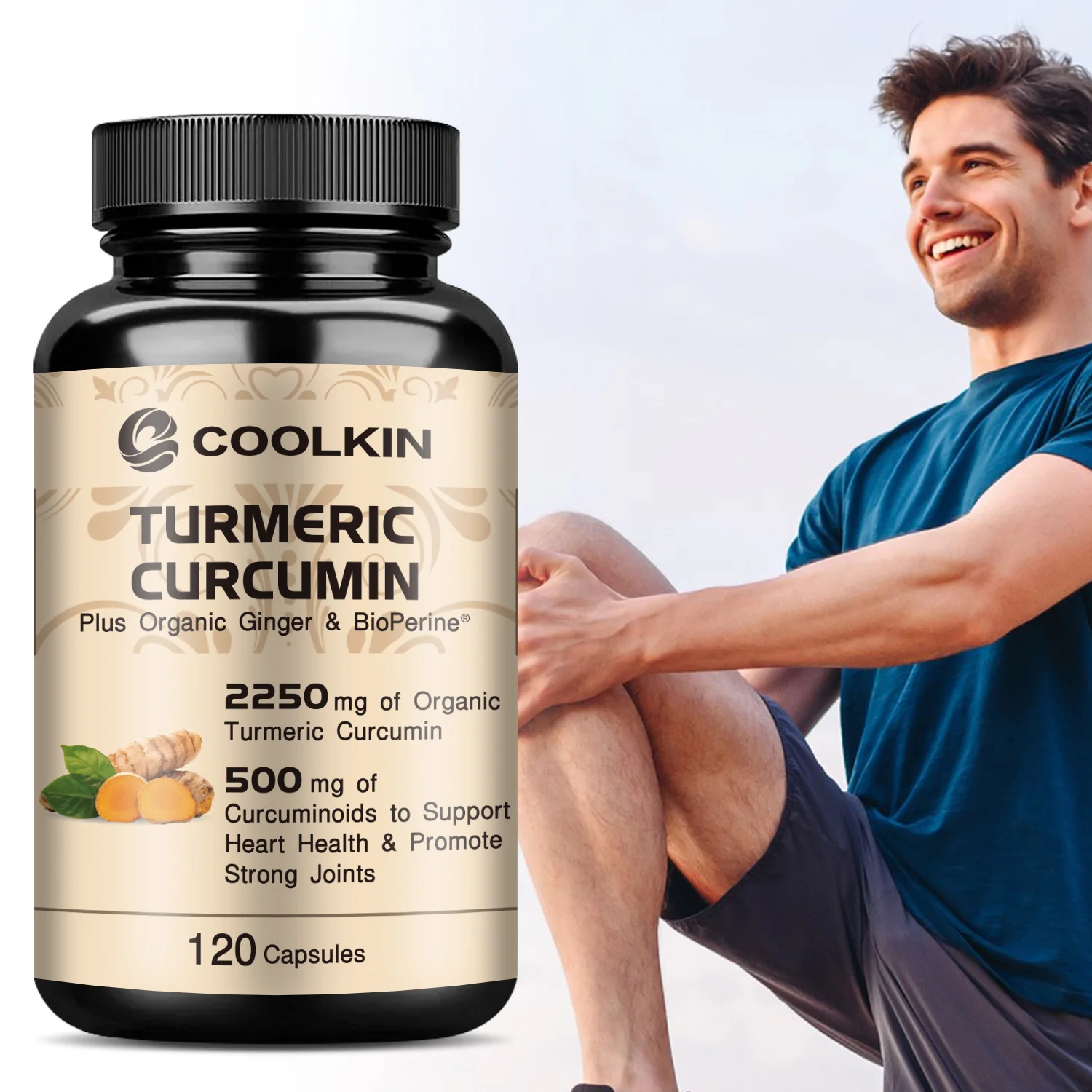 Curcumine au curcuma - avec 95 - Turmeric Curcumin Capsule avis et prix
